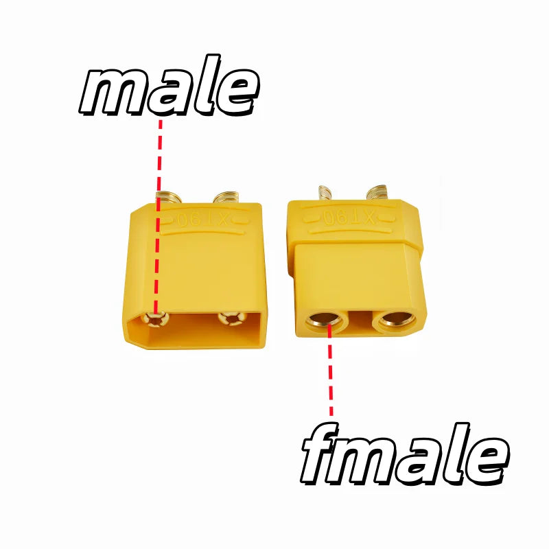 10pcs XT60 XT-60 Male Female XT30 XT90 Bullet Connectors Plugs For RC Lipo Battery Rc Drone Airplane Car Boat