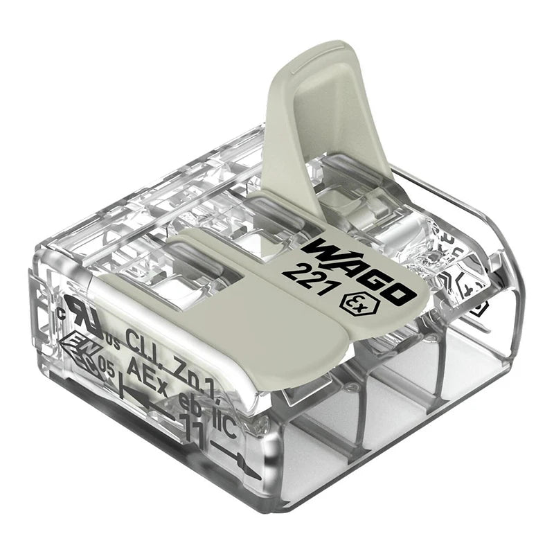 Wago Original Wiring Terminal 221 Series for Secure Connections