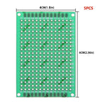 1PCS/5PCS  Single Sided 4x6cm 3x7cm Green PCB Prototype Board Universal Through Hole Perfboard for DIY Electronic 2x8cm