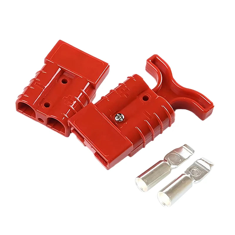 5/10PCS 50A Plug Quick Plug Battery Charging Connector Power Motorcycle Solar Caravan Socket Adapter Accessories