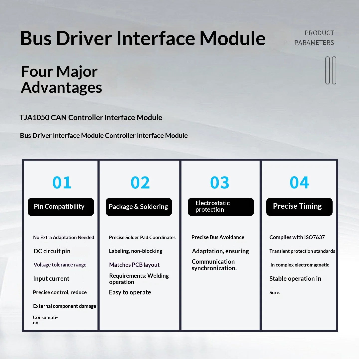 5-10pcs CAN Bus Transceiver Board TJA1050 High Speed Communication Unit For Arduino STM32 Microcontroller