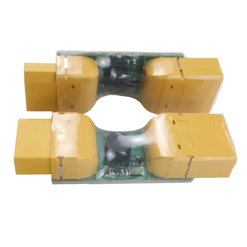Smoke Stopper XT90 Connector LED Buzzer Alarm 1.2A Current Limit Protection for 2-6S FPV Drone First Power Up Test
