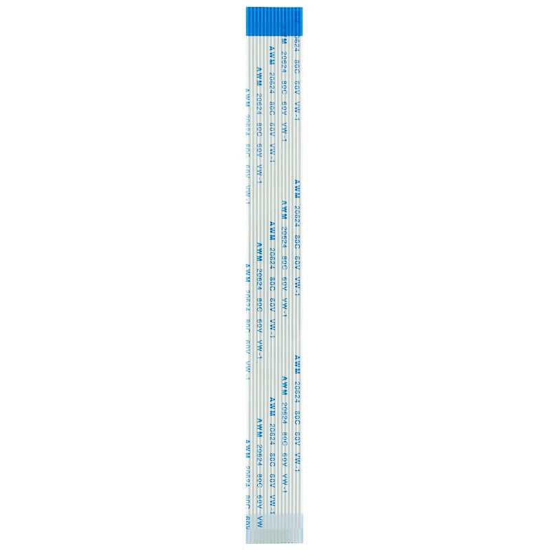 Flexcable for Raspberry Pi Model B+ 2M 1M 50CM 30CM 15CM 15 Pins Ribbon Flex Cable 15CM-200CM FFC 1.0mm AWM 20624 80C 60V VW-1