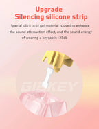 Outemu Silent Switch Peach V3 Switch Mute Lemon Switches Hot swap Quiet Mechanical Keyboard Linear Tactile 5Pin Pre Lubed POM