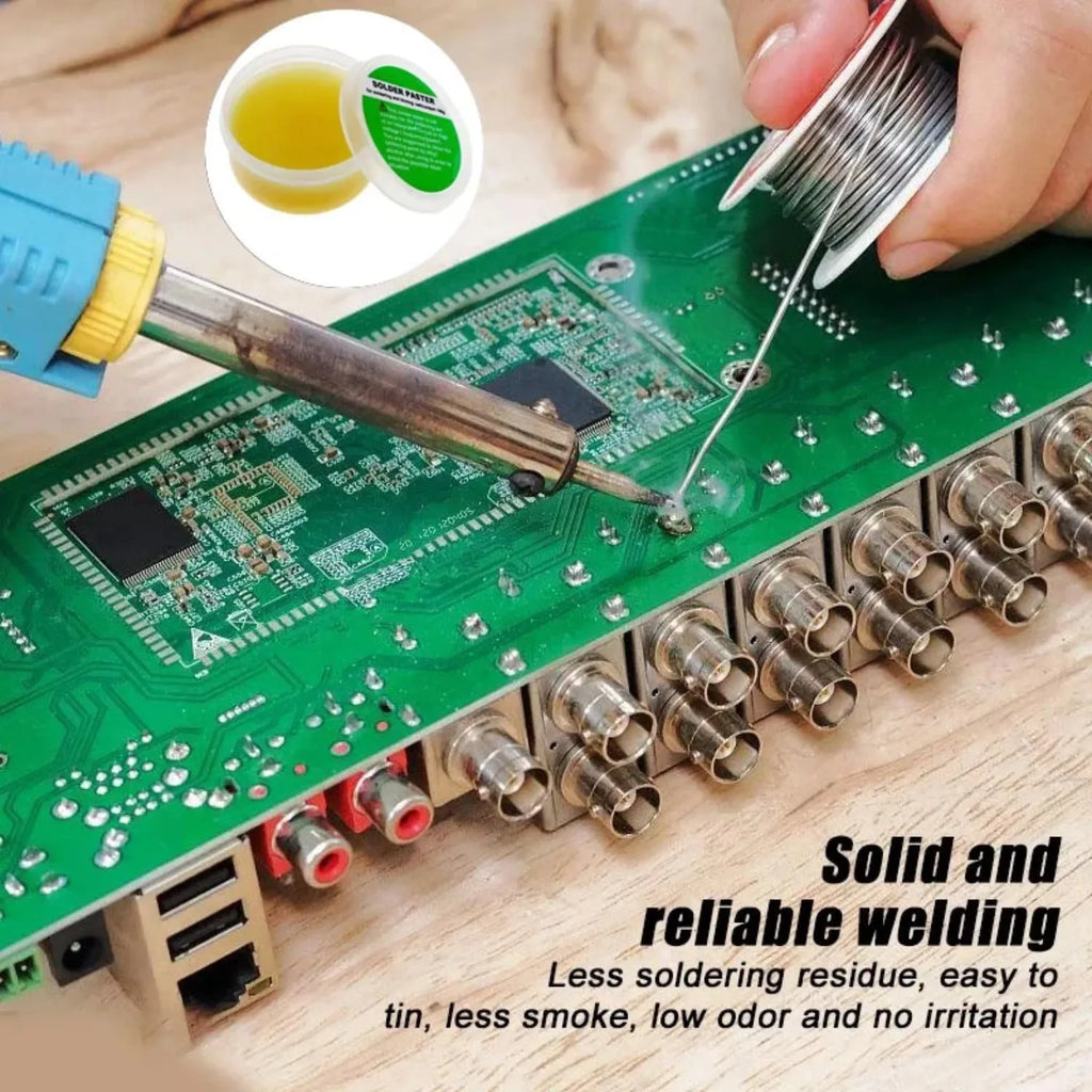 20/30/100g Soldering Flux Lead-Free Solder Paste Flux Tin Solder Paste Welding Flux For Electronics PCB LED Soldering Repair