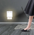 Night Light Motion Sensor With LED Light EU/US Plug Lamps Children's Night Light Wireless Night Lamp For Bedside Table Bedroom Portable Night Light, Night Light