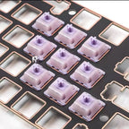 MMD Princess V5 Ultra Switch Linear Tactile 5Pin 38/45/53/48/60g Mechanical Keyboard Switches HIFI Milk Shell SMD Factory lubed