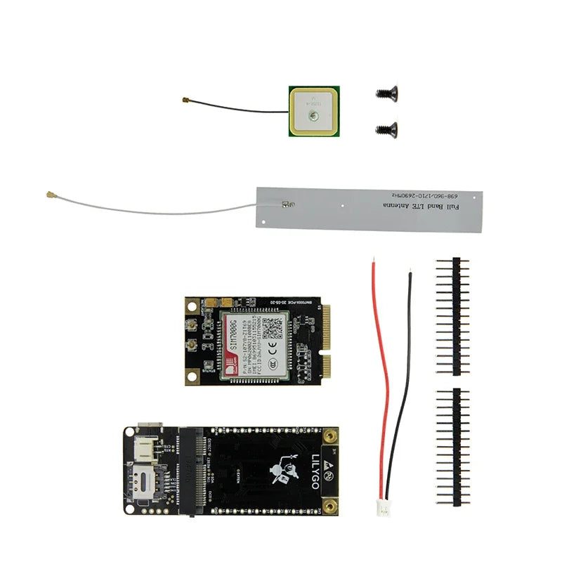 T-PCIE ESP32-WROVER-B 4MB AXP192WIFI Bluetooth Board with SIMCom SIM7000G SIM7600SA SIM7600E SIM7600JC-H SIM7070G LTE 4G module