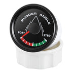 52mm 0-190ohm Waterproof Boat Marine Rudder Angle Indicator With Rudder Angle Sensor 7 color Backlight for Car Truck 12V/24V