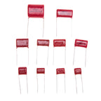 KIT 50PC=10value*5PCS Metallized Polyester Film Capacitors CBB Assortment Kit 400V 10nF ~ 3.3UF