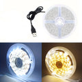1-5m 5V LED Strip Lights 2835 USB 60 LEDs/m TV Backlight Flexible Lighting Ribbon Tape for Bedroom Wardrobe DIY Decoration Light