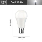 4PCS Radar Motion Sensor Light Bulb B22 220V 6W 9W 12W 15W 18W 20W Auto ON/OFF LED Night Light Bedroom Garden LED Bulbs For Home