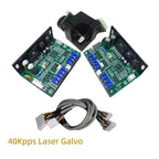 Laser Galvo Scanner 15/20/25/30/40Kpps X-Y Galvanometer Scanning for RGB Stage Light / Engraving / 3D Printing
