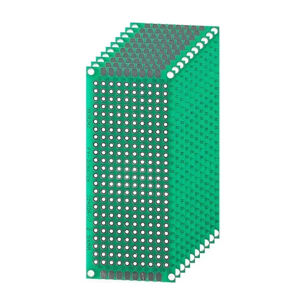 Universal PCB Circuit Protoboard Double Sided Breadboard 2x8 3x7 4x6 5x7 7x9CM Stripboard Prototyping Board DIY Electronic Kit