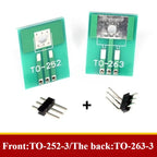5PCS PCB Board SMD Turn To DIP Adapter Converter Plate SOP 8/16/14/20/24/28P SOT89 SOT23 SOT223 TO DIP SOP/MSOP/TSSOP