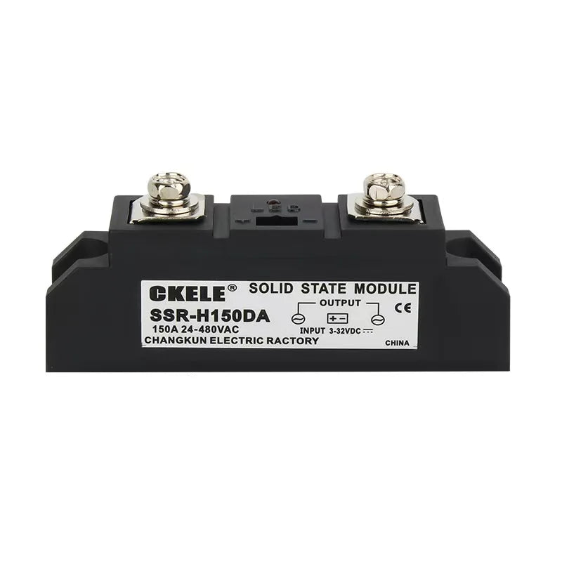 Industrial Solid State Relay SSR DC-AC Module Single Phase 3-32VDC Input 24-480VAC Output 80A 100A 150A 200A 300A 350A 400A 500A