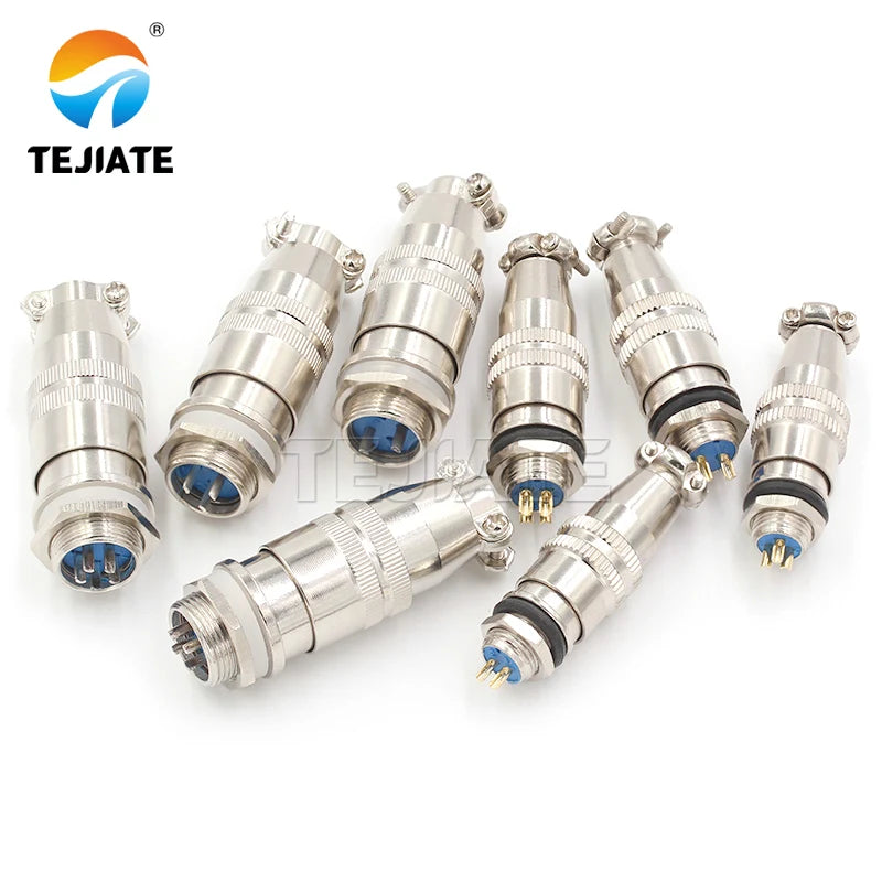 Small aviation plug XS8/9/10/12JK-2/3/4/5/6 core push-pull socket connector gold-plated 250v