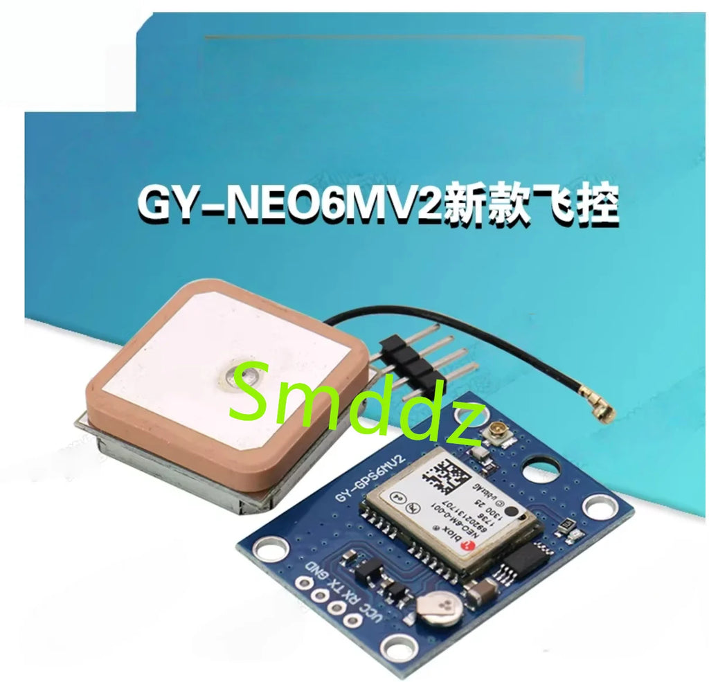 5 piece,  New Flight Control GPS Module GY-NEO6MV2/GY-GPS6MV2 (with EEPROM MWC APM2.5 Flight Control Antenna)