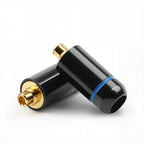 MMCX Connector Earphone Pin Plug Consumer Electronics DIY UE900 SE535 SE215 W10 W20 W30 Earphones Audio Jack Black Silver