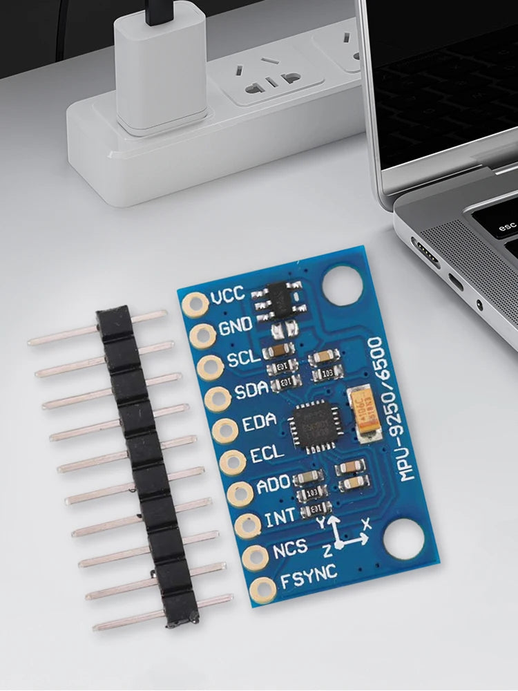 GY-9250 MPU9250 9-axis/9-axis Attitude Sensing Module IIC/SPI Gyro+Accelerator+Magnetometer Sensing Device 3-5V Power