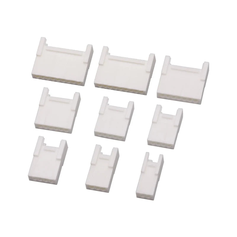 10/100pcs HY2.0 2.0mm Pitch with Lock Air Docking Female Receptacle Housing Shell Buckle Male Terminal Connector 2P-12Pin