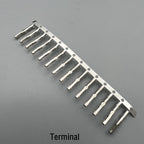 10PCS MX2.54 TJC8 Dupont Connector 2/3/4/5/12Pin with Belt Buckle Single Row 2.54mm Right Angle Pin Header  Housing  Terminals