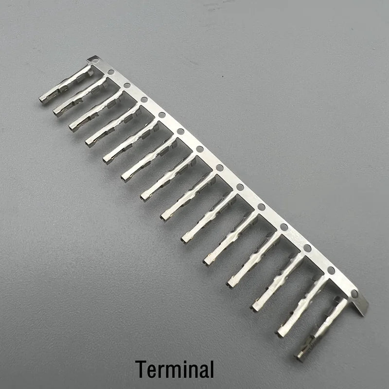 10PCS MX2.54 TJC8 Dupont Connector 2/3/4/5/12Pin with Belt Buckle Single Row 2.54mm Right Angle Pin Header  Housing  Terminals