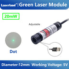 Red Green Dot Line Cross Laser Module Laser Head for Quilting Laser Fabric Marking Locator Positioner