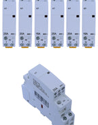Modular Household Contactor 220V ICT 2P 16A 20A 25A 2NC 2NO 1NO 1NC 50/60Hz