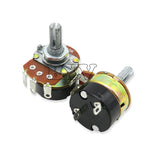 WH138-1 Potentiometer Adjustable Resistance Speed Regulator With Switch WH138 B5K B10K B20K B50K B100K B250K B500K 10K 100K 2PCS