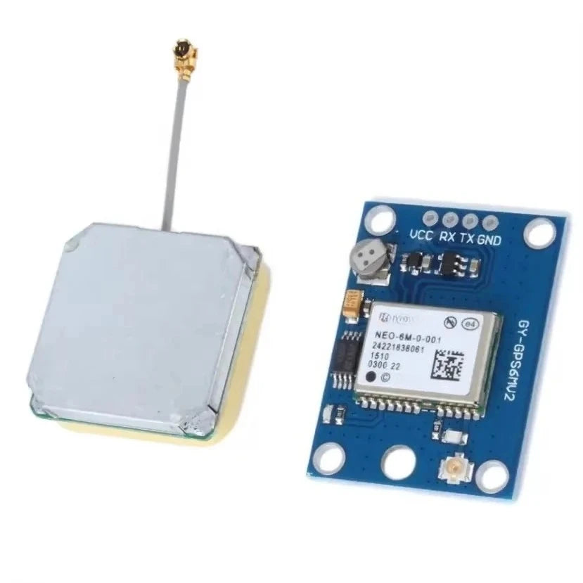 NEO-M8N GPS Module GPS+GLONASS Dual Mode 10Hz GPS Receiver Update with Ceramic Antenna for Drone RTK & Robotics NEO-6M neo M8N