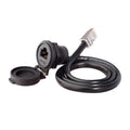 8P8C Ethernet IP65 Waterproof Retardant Terminal Network LAN Cable RJ45 Signal Connector Adapter Socket with Rubber Cap Cover