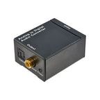 ADC Analog To Digital Audio Converter RCA to Optical Toslink Audio Adapter Analog Digital Fiber Toslink Coaxial Audio Converter