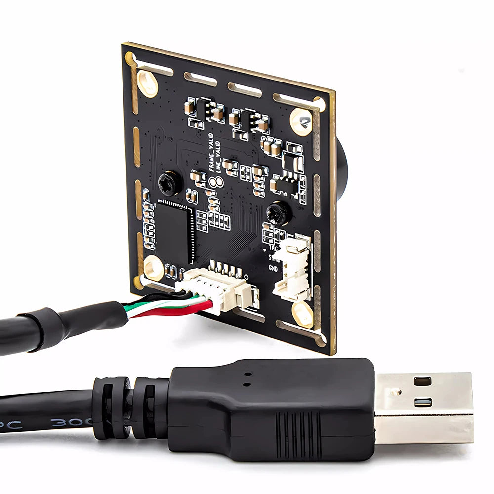 WGWK Global Shutter 12mm USB Camera Module 120FPS 720P 90FPS 1080P Without Blur 26Degree M12 Lens AR0234 Board High Frame Camera