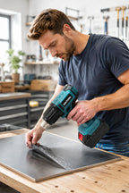 IONTOOL Cordless Hot Air Gun Max 550℃ 250‑500LPM Dual Airflow Bare Unit for Shrink Wrapping and Tube Processing