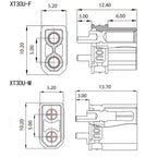 XT60 XT-60 Male Female XT30 XT90 Ball 1/5/10 Pair Connectors Plug T Plug For RC Lipo Battery Rc Drone Airplane Car Accessories