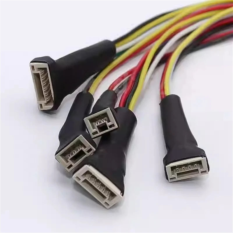 5pc 2-15P GH1.25 wt Latch Female Male Extension 26AWG 20cm Silicon Cable JST GHR-15V-S SSHL-002T-P0.2 Crimp High Temp Resis Wire
