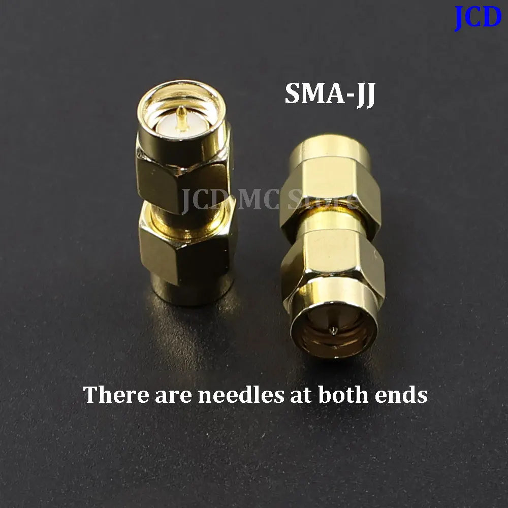 1/3/5piece SMA Male Female RF Straight Connector 90 Degree Right Angle Tee Type 3Way Splitter RPSMA To RP-SMA Male Adapter