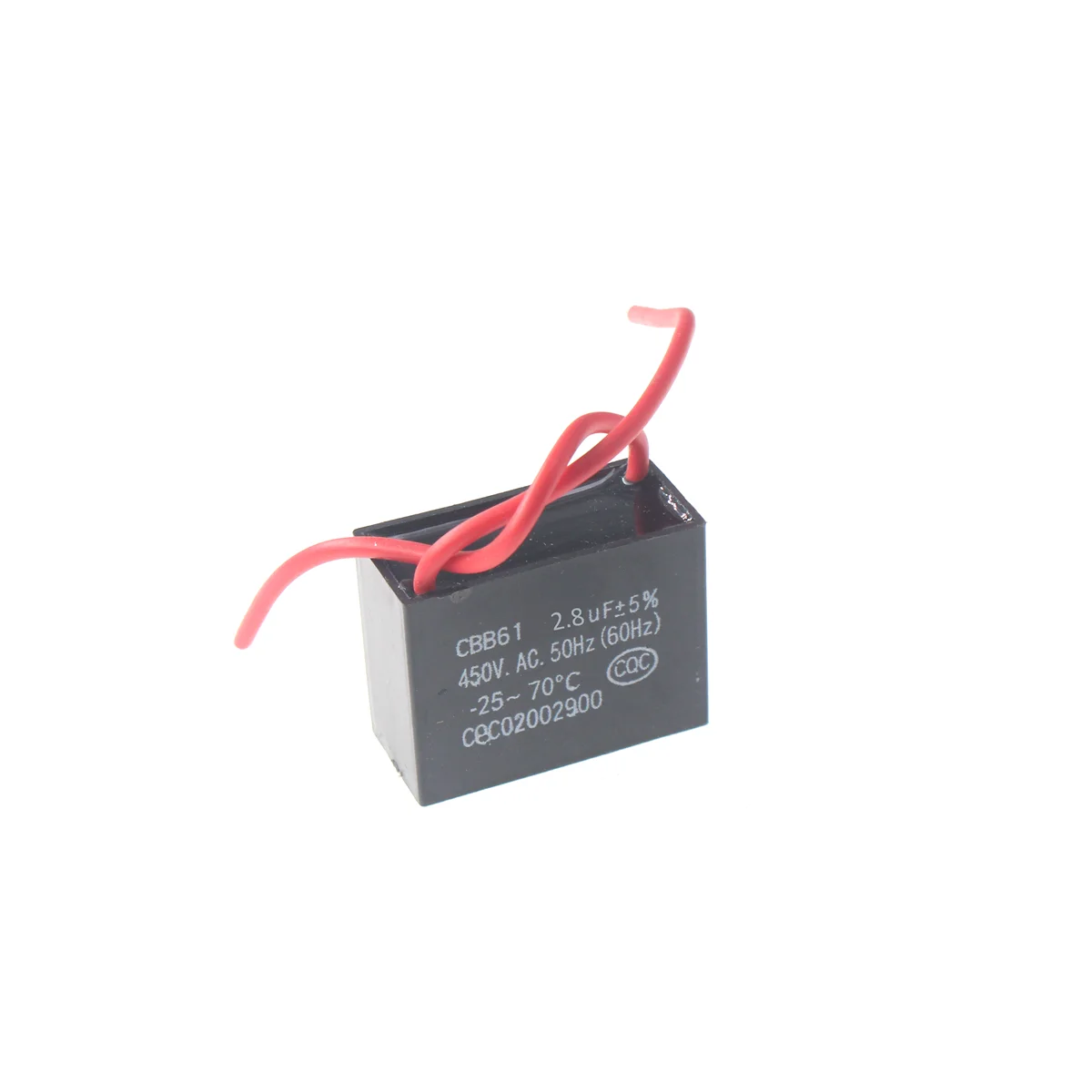 Washing Machine Starting Motor Run Capacitor CBB60 450V 5UF 10UF 15UF 20UF 25UF 3 4 5 6 8 12 14 16 18 30 35 40 45 50 60 70 80 UF