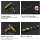 9mm/12GA/38SPL/223Rem/45ACP/357SIG/380ACP/Cal. 6.5mm/Cal44mag Dry Fire Laser Trainer - Hunting Accessories, Training Shooting