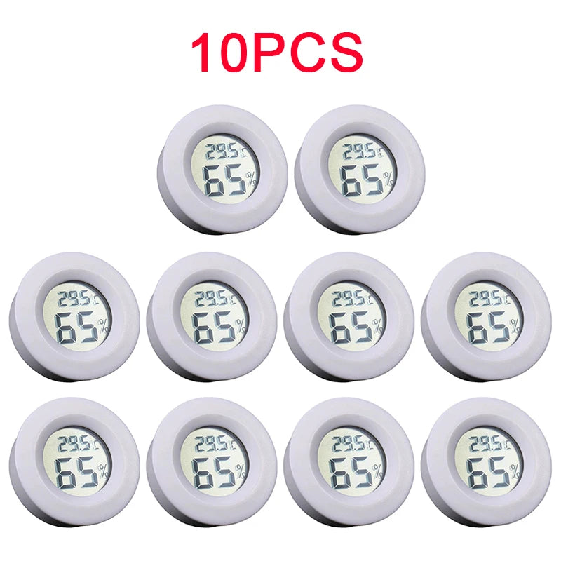 4PCS LCD Digital Thermometer Hygrometer Indoor Room Electronic Temperature Humidity Meter Sensor Gauge Weather Station Home ﻿