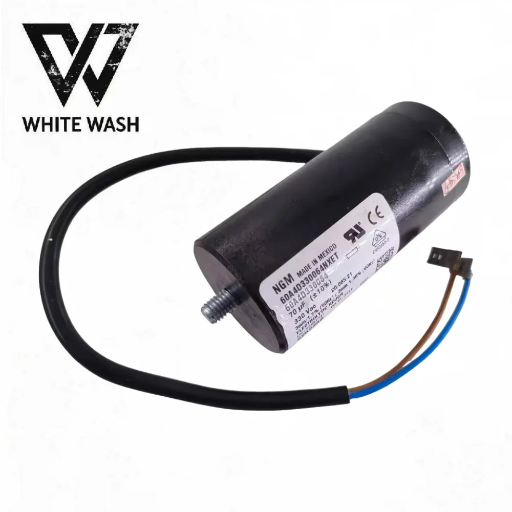 Original 97uf 330V AC 60A Compressor Start Capacitor for Refrigerator Parts Removed from Working Equipment 60A4D330064NXET