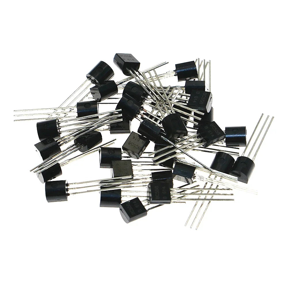 840pcs 24Values TO-92 PNP/NPN Transistor Assortment Kit BC327 BC337 BC547 2N2222 3904 3906 C945 BC517 BC550 BC556 BC558 S9014