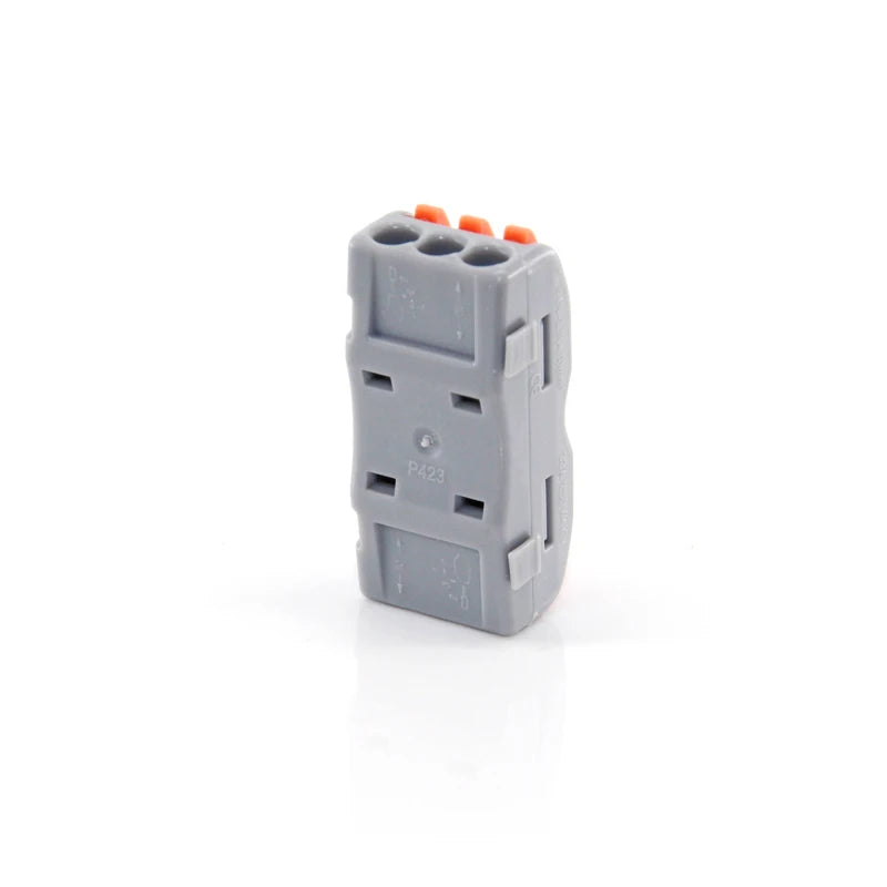 10 30 50PCS Quick Splicing Multiplex Butt Wire Connector Cable Push-in Splice Terminal Block For Home Terminal Block 28-12AWG