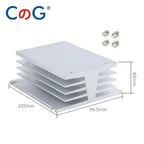CG 3 Phase 10A 25A 40A DA 60A 80A 100A 150 200A Three Phase SSR 3-32V DC Control 24-480V AC Solid State Relay SSR AC Three DC-AC