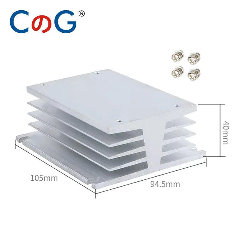 CG 3 Phase 10A 25A 40A DA 60A 80A 100A 150 200A Three Phase SSR 3-32V DC Control 24-480V AC Solid State Relay SSR AC Three DC-AC