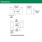 10pcs LF 1808 Fuse Fast Blow SMD 125V 451 62mA 125mA 0.25A 0.5A 0.75A 1A 1.5A 2A 2.5A 3A 3.15A 3.5A 4A 5A 6.3A 7A 8A 10A 12A 15A