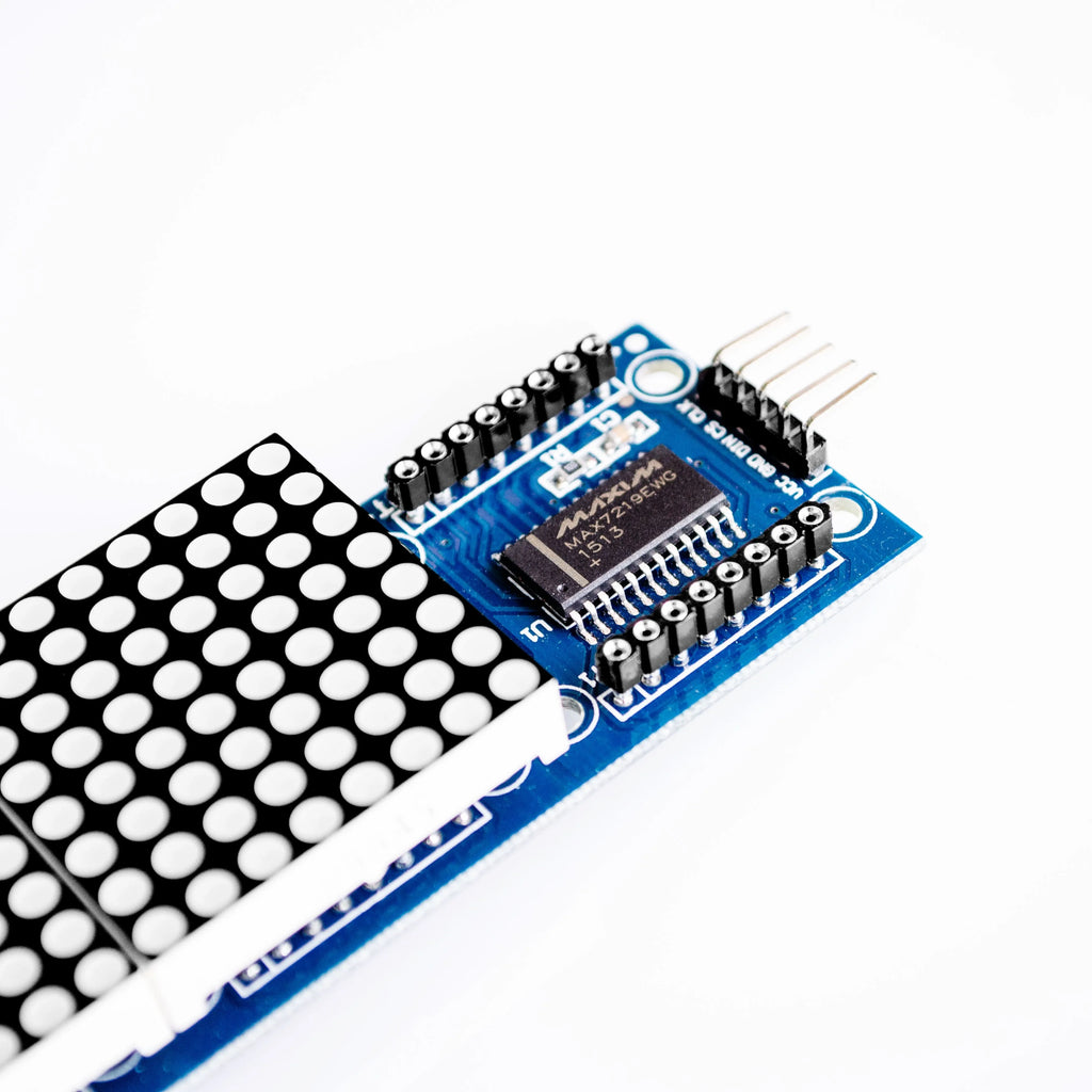 MAX7219 Dot Matrix Module Microcontroller 4 In One Display with 5P Line
