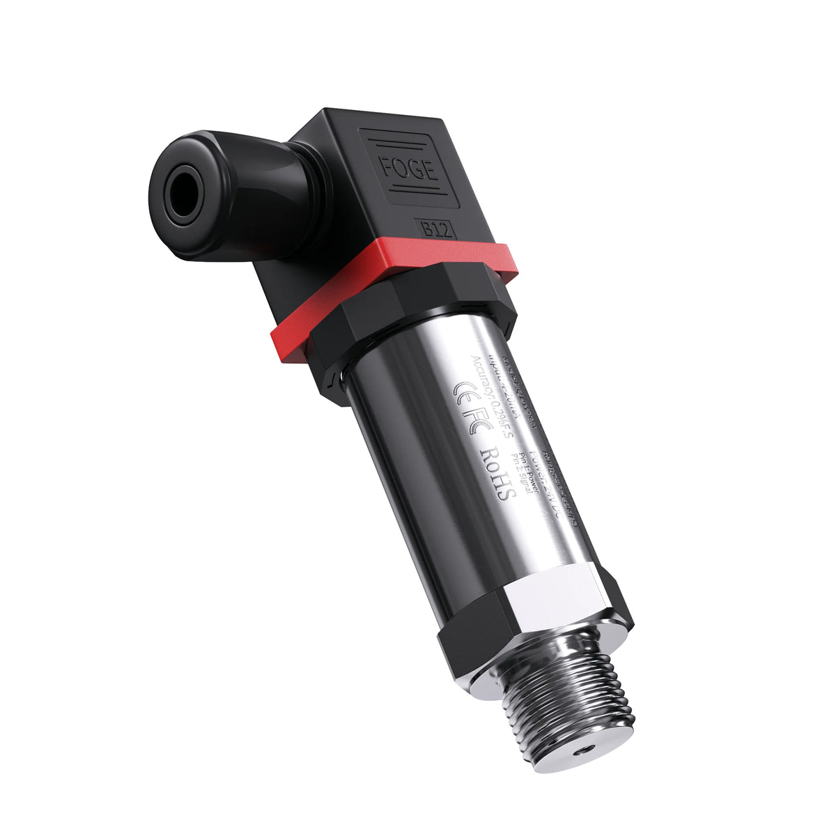 NPT1/4 Pressure Transmitter Sensor 0-100psi 1000Psi to 4-20mA 0-10V Pressure Transducer Hydraulic 0-10V 0.5-4.5V DC5V 24V Power