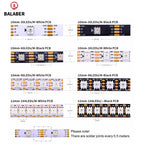 WS2815 DC12V LED Strip Light RGB Individually Addressable WS2812B WS2813 LED Lights Dual Signal 30 60 100 144 LEDs IP30 65 67